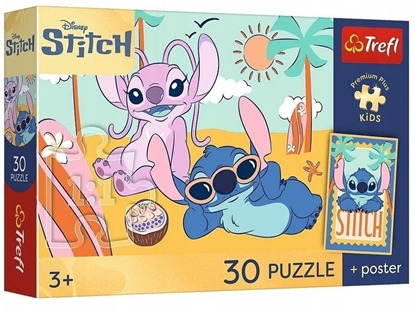 Attēls no Trefl PUZZLE 30EL TREFL PREMIUM USMIECH STITCHA PUD20