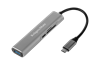 Изображение USB Type-C 3.1 adapteris (HUB) uz HDMI | USB 3.0 | SD | MicroSD | USB-C portu