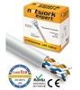 Изображение UTP LAN datortīkla kabelis NETWORK EXPERT Cat5E (Premium CCA), CPR Eca – 305 m iepakojumā