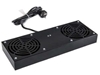 Picture of Ventilatoru bloks 19" sienas komutācijas skapim, melns