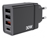 Picture of Verbatim USB Wall Charger 30W 1xUSB-C PD 3xUSB-A black 49700
