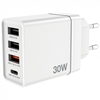 Picture of Verbatim USB Wall Charger 30W 1xUSB-C PD 3xUSB-A white 49701