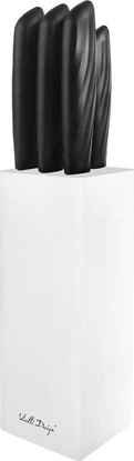 Picture of Vialli Design Zestaw noy w biaym bloku 5 szt. Caro 27978
