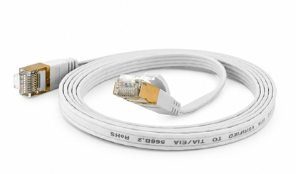 Изображение Wantec Patchcord, Cat.6, FTP, 0.1m, biay (7001)