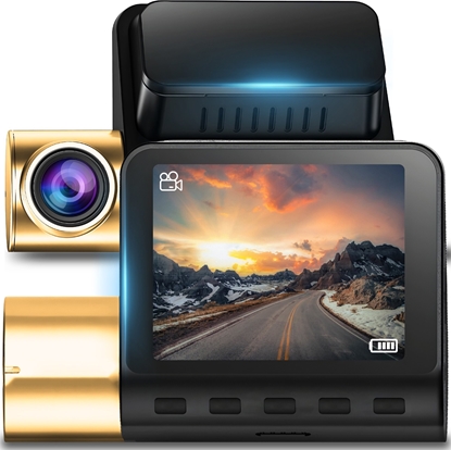 Attēls no Wideorejestrator Retoo WIDEOREJESTRATOR SAMOCHODOWY Z WYWIETLACZEM DASH CAM GPS WIFI