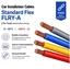 Picture of Wire | FLRY-B | 1x0.5mm2 | stranded | Cu | PVC | grey-red | 60V | Class: 5