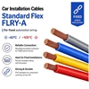 Picture of Wire;FLRY-A;stranded;Cu;1mm2;PVC;green;60V;100m;Class:5