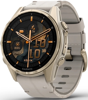 Picture of Zegarek sportowy Garmin Fenix 8 AMOLED Beowy  (010-02903-40)