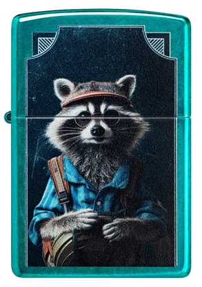 Изображение Zippo Lighter 47130 Refined Raccoon Design