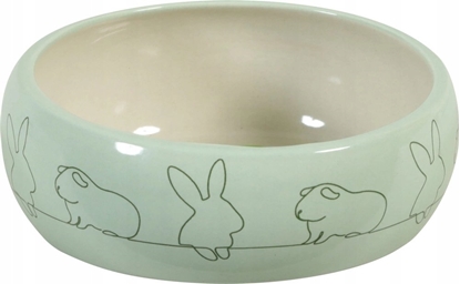 Picture of Zolux ZOLUX Miska ceramiczna dla gryzonia przeciw chlapaniu COSY 250ml zielona