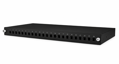 Picture of 19" Fiksēts Optiskais komutācijas panelis bez kasetes, 24 port SC simplex / LC duplex