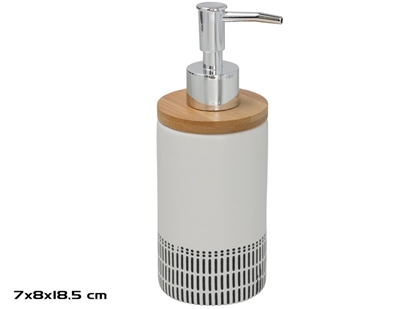 Picture of 300 ml Soap Dispenser, 7.00 x 8.00 x 18.50, BATH&GO
