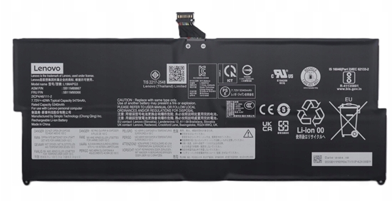 Picture of 42Wh Lithium-Ion internal