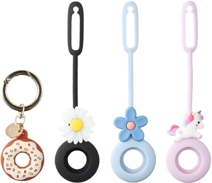 Picture of 4smarts Silikonowe etui 4smarts Set Omega do Apple AirTag wielokolorowe [4 PACK]