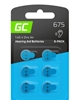Picture of 6x Baterija Green Cell dzirdes aparātam Type 675 P675 PR44 ZL1 ZincAir