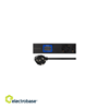 Picture of 7-Outlet 19" power distribution unit, 3500W, CEE 7/3, digital volt/amp meter DELTACO black / GT-8637
