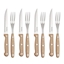 Attēls no 8-piece steak and BBQ set, stainless steel and wood, Klausberg KB 7976