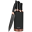 Picture of A set of kitchen knives in an acrylic stand KB 7614 Klausberg