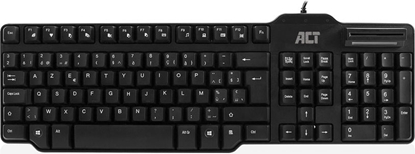 Attēls no ACT KEYBOARD BE, SMART CARD ID