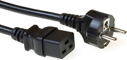Изображение ACT POWERCORD CEE7/7-C19 BK 0.50M