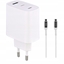 Picture of adowarka TnB adowarka sieciowa Gan 230v 65w 2 X Usb-c + Usb Usb-a + Kabel Usb-c T"nb / Chnbgan65w