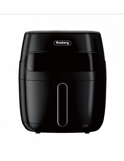 Изображение Air Fryer Rosberg 55R51980CA, 1350W, 5.2l., LED display, Timer, up to 200°C, Black