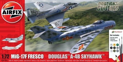 Picture of Airfix Airfix Set Mig 17F Fresco Douglas A-4B Skyhawk Dogfight Double