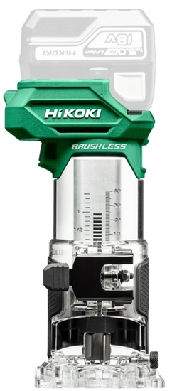 Picture of Akumulatora malu frēze Hikoki M1808DAW2Z; 18 V  (bez akumulatora un lādētāja)