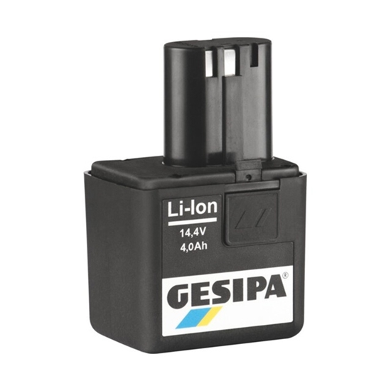 Picture of Akumulators Gesipa 1666441; 14,4 V; 4,0 Ah; Li-ion