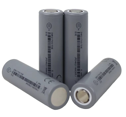Изображение Akumulators Li-Ion EVE 21700 3.6V 5000mAh I=15A Ø21.2x70.7mm 1gb. INR21700/50E
