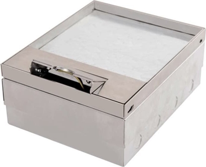 Attēls no Alfako Puszka podogowa ze stali nierdzewnej do wypenienia max 2x4 mod 95x244x198mm PP8M-A