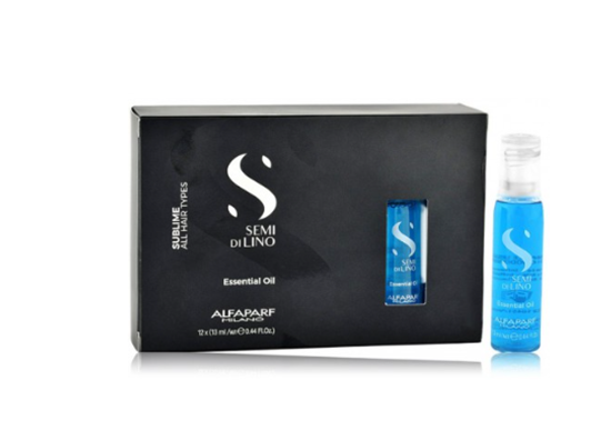Picture of Alfaparf Milano Semi Di Lino Essential Hair oil 12 x 13 ml
