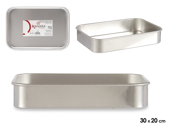 Изображение Aluminium baking dish, 5.5×31×21.5 cm, 87584, Kinvara