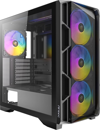 Picture of Antec AX-1000 ARGB Gaming E-ATX, ATX, Micro-ATX, ITX Mid Tower PC Gehäuse, schwarz