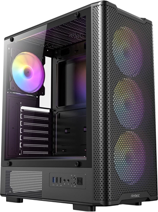 Picture of Antec VX-310 ARGB ATX, Micro-ATX, ITX Mid-Tower Gaming PC Case, black