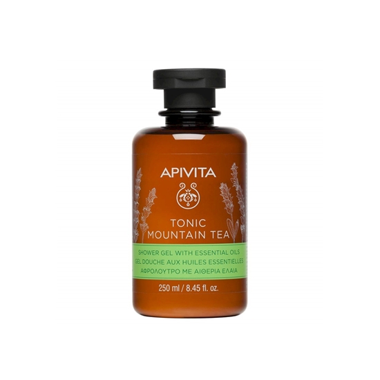 Picture of Apivita Tonic Mountain Tea Shower Gel with Essential Oils 250 ml