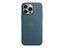 Attēls no Apple - Back cover for mobile phone - MagSafe compatibility - FineWoven - pacific blue - for iPhone 15 Pro Max