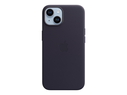 Attēls no Apple - Back cover for mobile phone - MagSafe compatibility - leather - ink - for iPhone 14