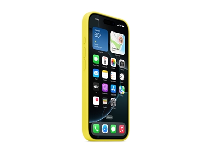 Attēls no Apple - Back cover for mobile phone - MagSafe compatibility - silicone - star fruit - for iPhone 16 Pro