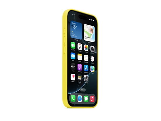 Picture of Apple - Back cover for mobile phone - MagSafe compatibility - silicone - star fruit - for iPhone 16 Pro