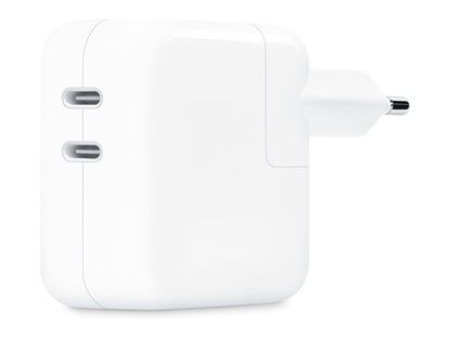 Picture of Apple - Power adapter - 35 Watt - 2 output connectors (USB-C)