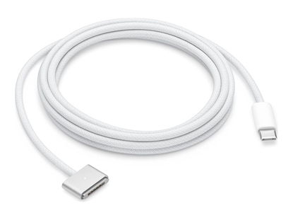 Picture of Apple - Power cable - USB-C (M) to MagSafe 3 (M) magnetic - 2 m - silver