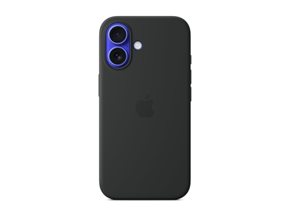 Attēls no Apple - Protective cover for mobile phone - MagSafe compatibility - silicone - black - for iPhone 16