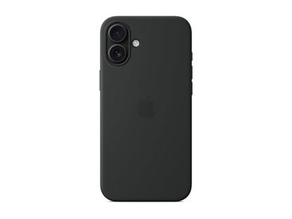 Attēls no Apple - Protective cover for mobile phone - MagSafe compatibility - silicone - black - for iPhone 16 Plus