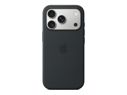 Attēls no Apple - Protective cover for mobile phone - MagSafe compatibility - silicone - black - for iPhone 17 Pro