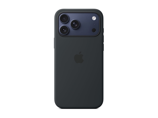 Picture of Apple - Protective cover for mobile phone - MagSafe compatibility - silicone - black - for iPhone 17 Pro Max