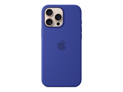 Attēls no Apple - Protective cover for mobile phone - MagSafe compatibility - silicone - denim - for iPhone 16 Pro Max