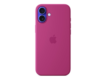 Attēls no Apple - Protective cover for mobile phone - MagSafe compatibility - silicone - Fuchsia - for iPhone 16 Plus