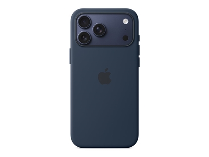 Attēls no Apple - Protective cover for mobile phone - MagSafe compatibility - silicone - midnight - for iPhone 17 Pro Max