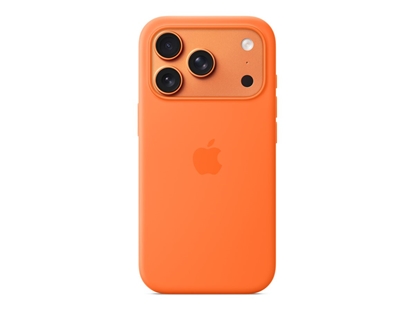 Attēls no Apple - Protective cover for mobile phone - MagSafe compatibility - silicone - orange - for iPhone 17 Pro